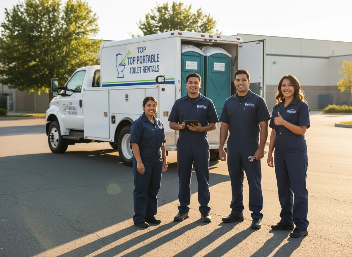 Short Term Porta Potty Rental company in Rossburg, OH